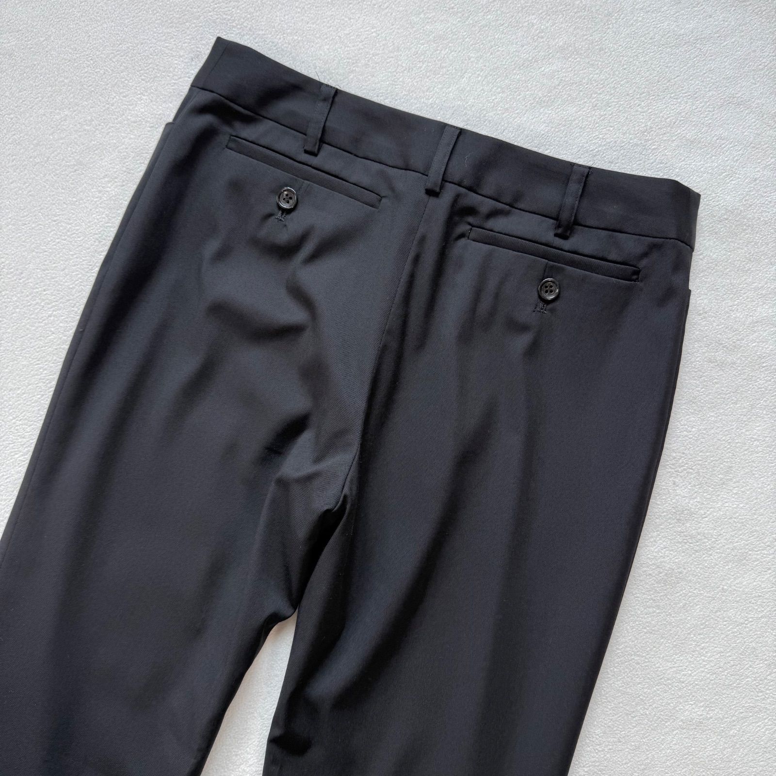 極美品・上40下38✨インディヴィ ウール パンツ スーツ セットアップ