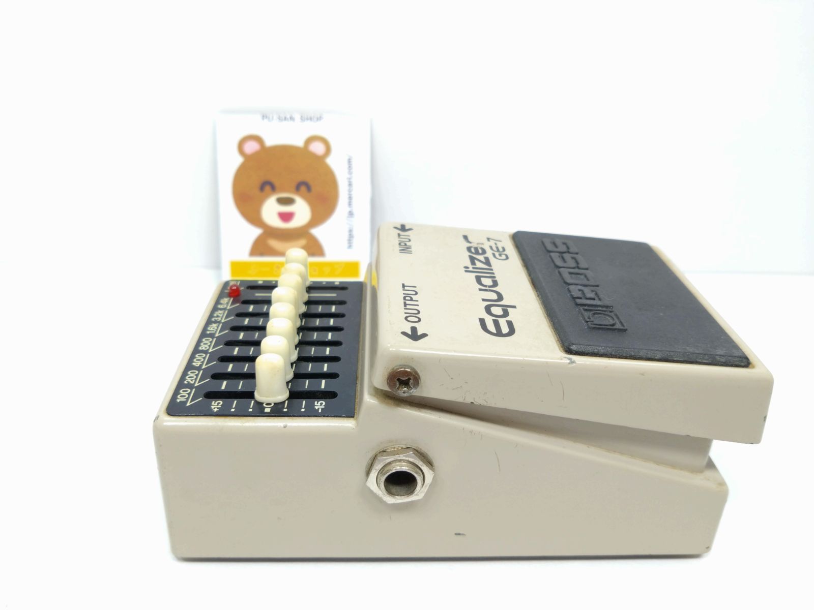 BOSS GE-7 イコライザー 日本製 1987年製 ギターエフェクター 動作確認