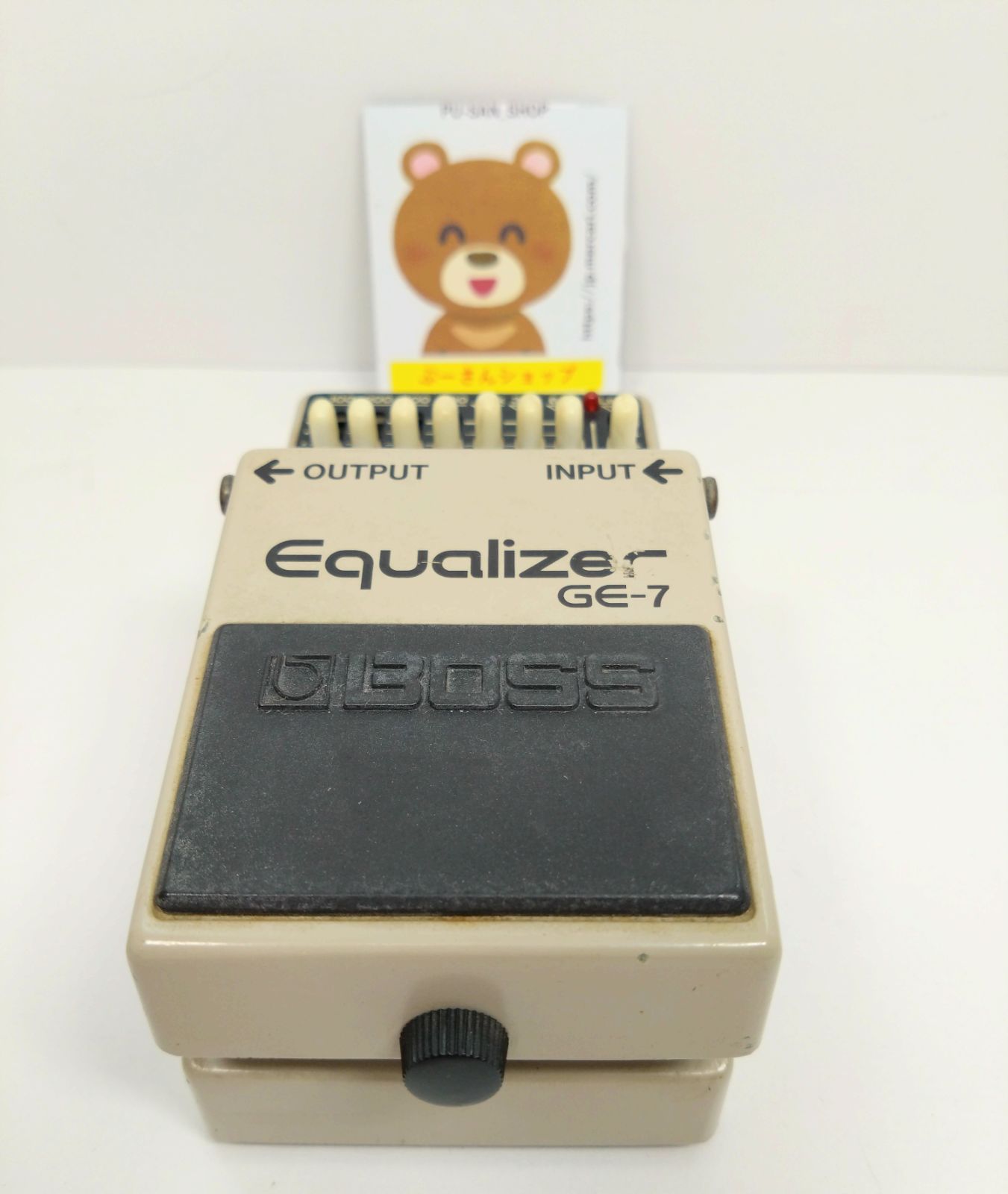 BOSS GE-7 イコライザー 日本製 1987年製 ギターエフェクター