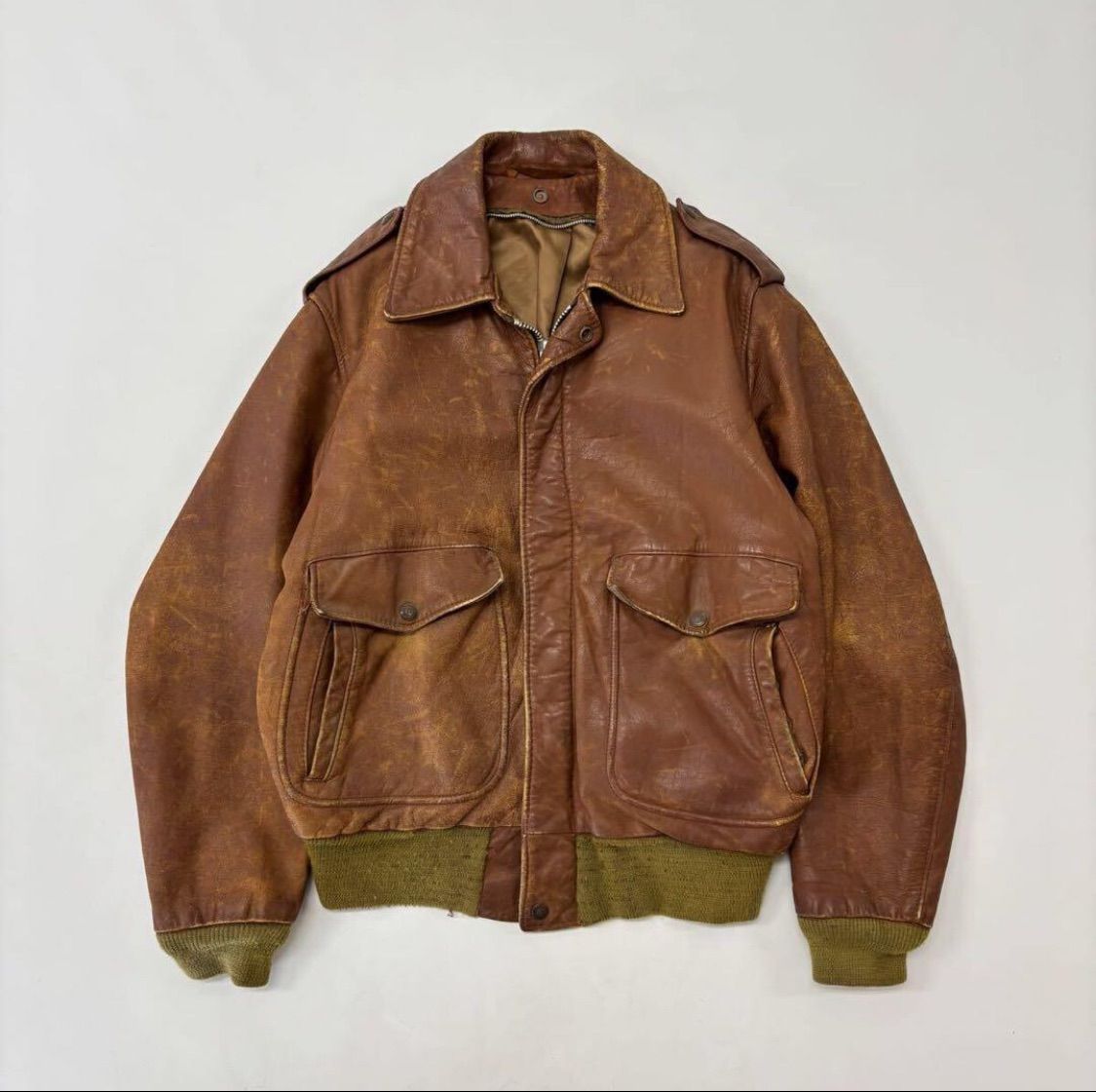80s ~ 90s Vintage SCHOTT ヴィンテージ ショット A-2 フライト