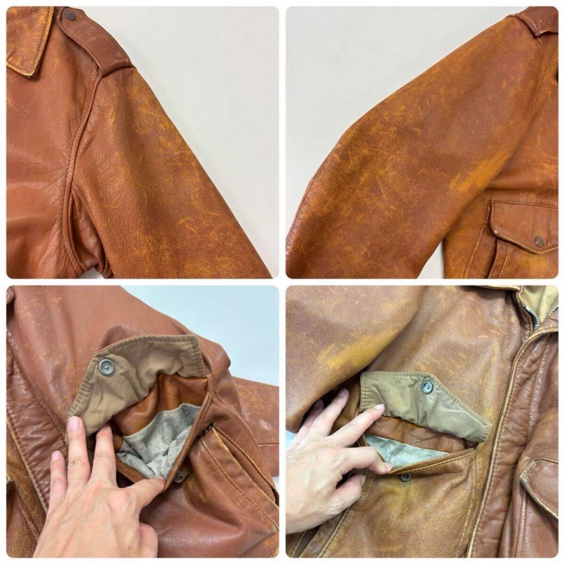 80s ~ 90s Vintage SCHOTT ヴィンテージ ショット A-2 フライト