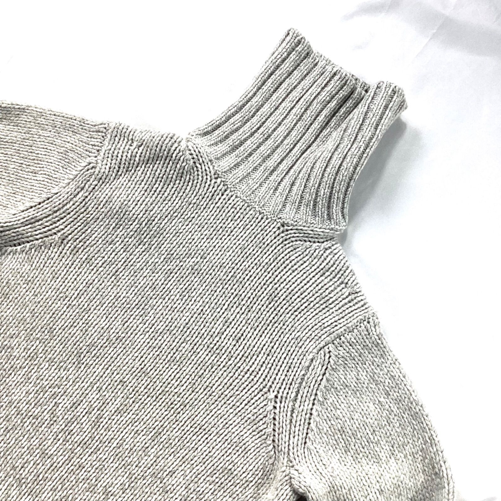 CRUCIANI クルチアーニ カシミヤニット タートルネック カシミヤ サイズ44 グレー