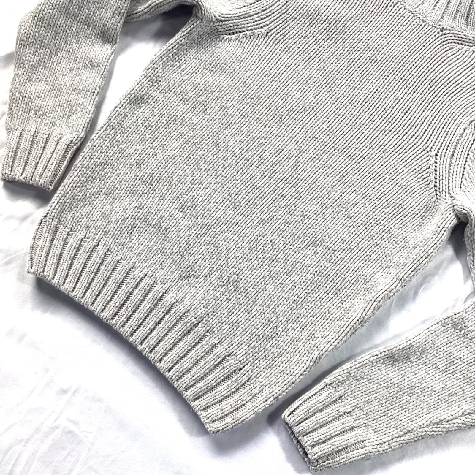  クルチアーニ カシミヤニット タートルネック カシミヤ サイズ44 グレー 長袖 ニット セーター