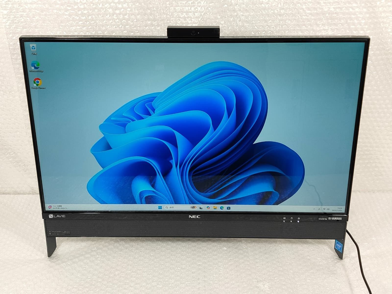 NEC PC- Celeron 3855 U 4 GB 1 TB HDD Windows 11 23.8型フルHD 一体型パソコン