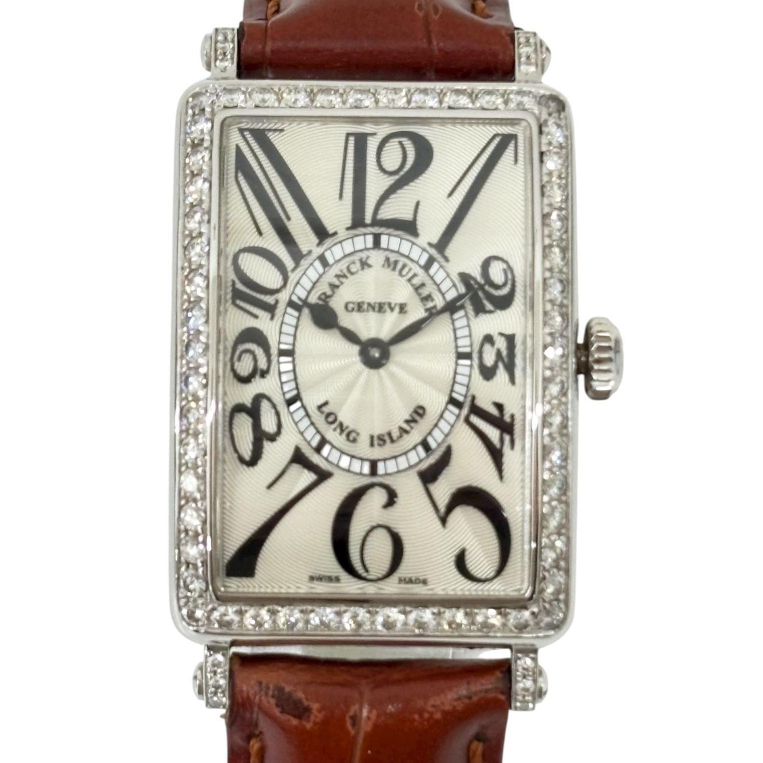 フランクミュラー FRANCK MULLER】稼働品 ロングアイランド ダイヤ 
