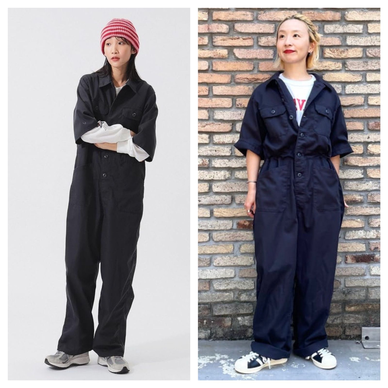 BEAMS BOY フレンチワーク オールインワン