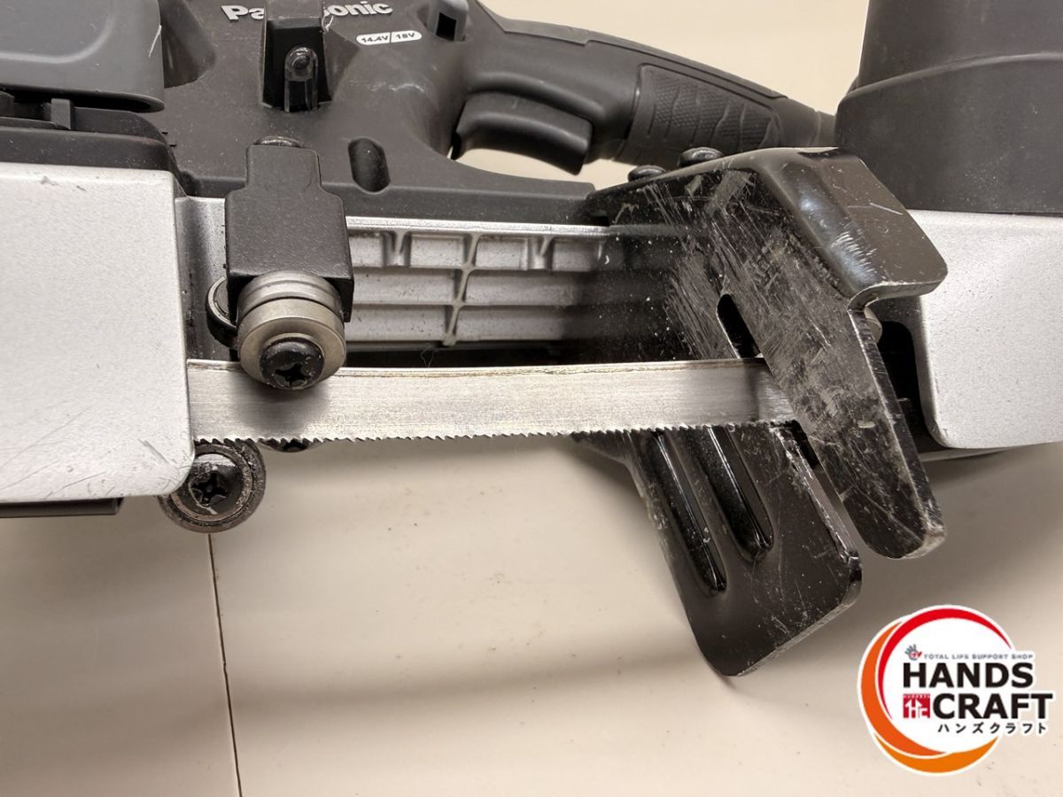  Panasonic バンドソー EZ 45 A 5 18 V 5.0 Ahバッテリー×2 充電器 ケース パナソニック バンドソー 切断工具 切断機