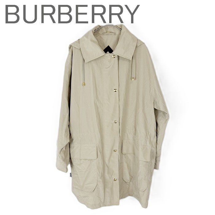 Burberrys バーバリーズ フード付きコート ノバチェック ライナー付き ベージュ系