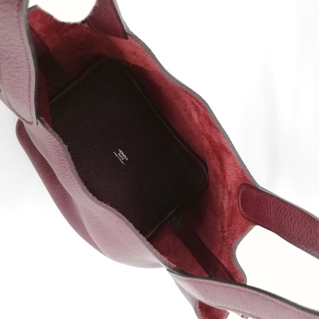 エルメス HERMES ピコタンロック PM A刻印 ハンドバッグ SV金具