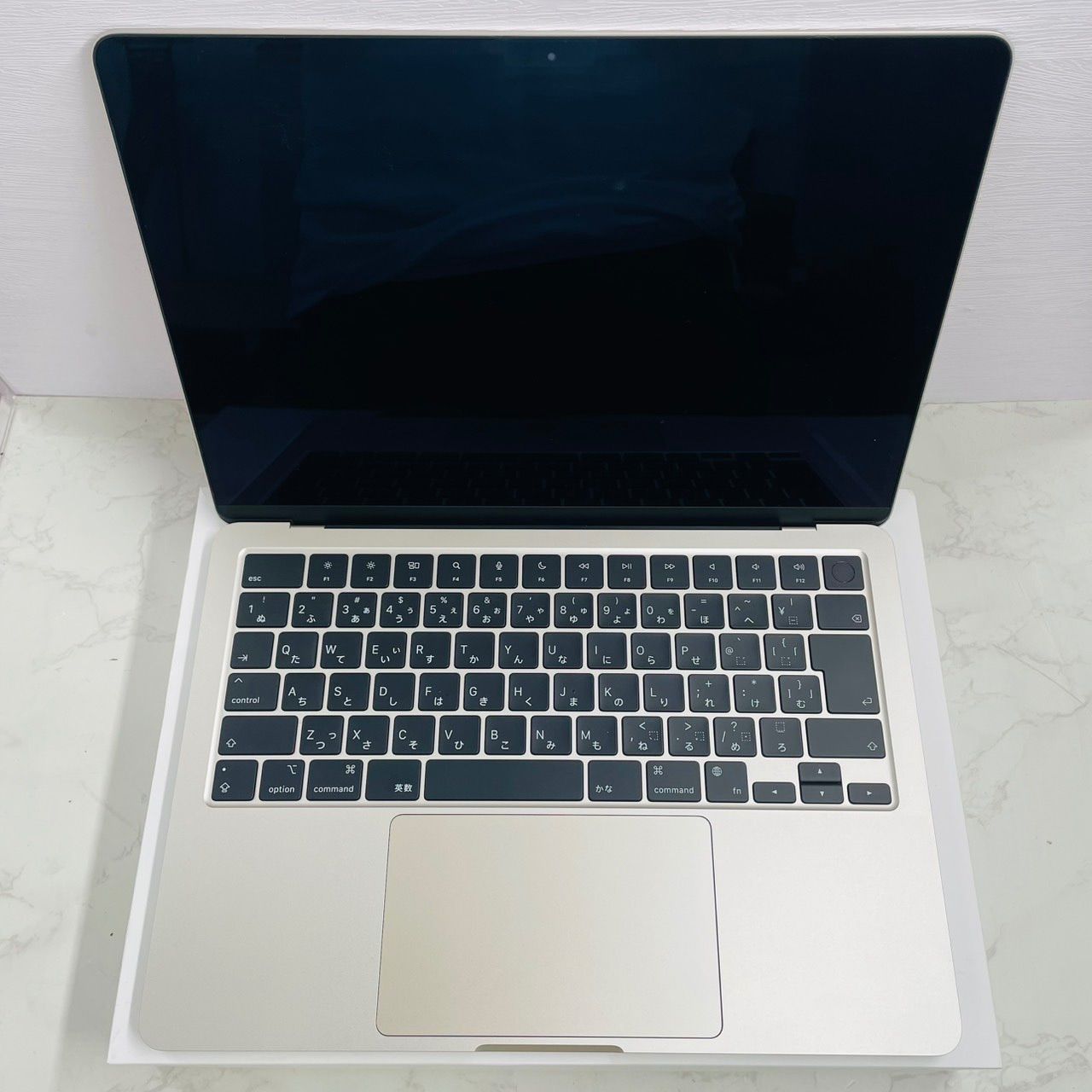 MacBook Air 2025 13インチ M2 8GB 512GB 充放電76回 バッテリー最大容量89 属品有 整備品 保証切れ WW1892