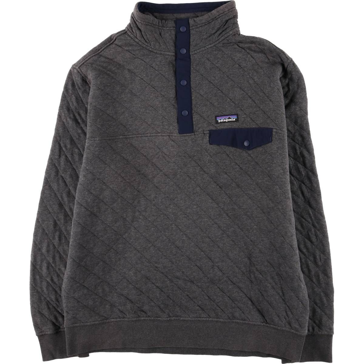 古着 パタゴニア Patagonia ORGANIC COTTON オーガニックコットン キルトスナップT 25371FA16 キルティング ハーフスナップ eaa574856