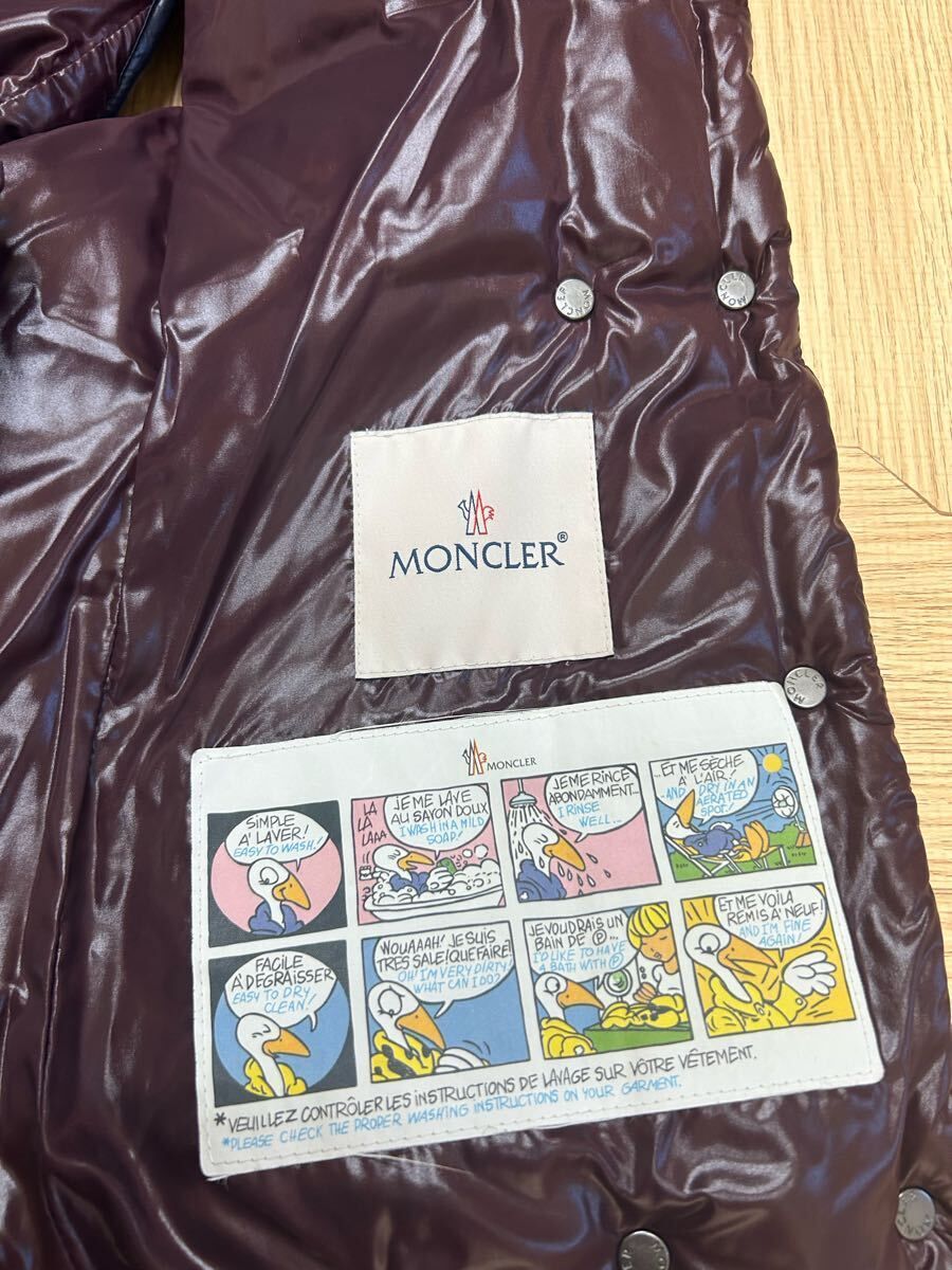美品】 MONCLER モンクレール ダウンベストGALENE ネイビー00 - メルカリ
