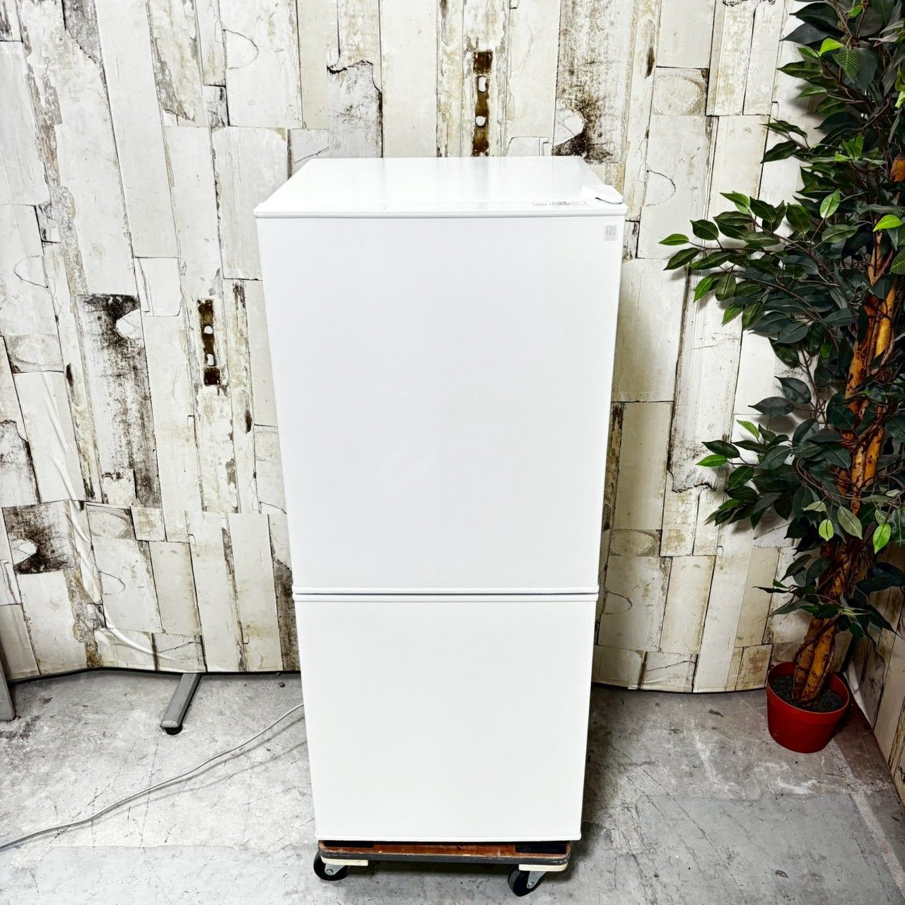 生活家電 【2022年製】 NITORI ニトリ NTR-106WH 2ドア冷凍冷蔵庫 