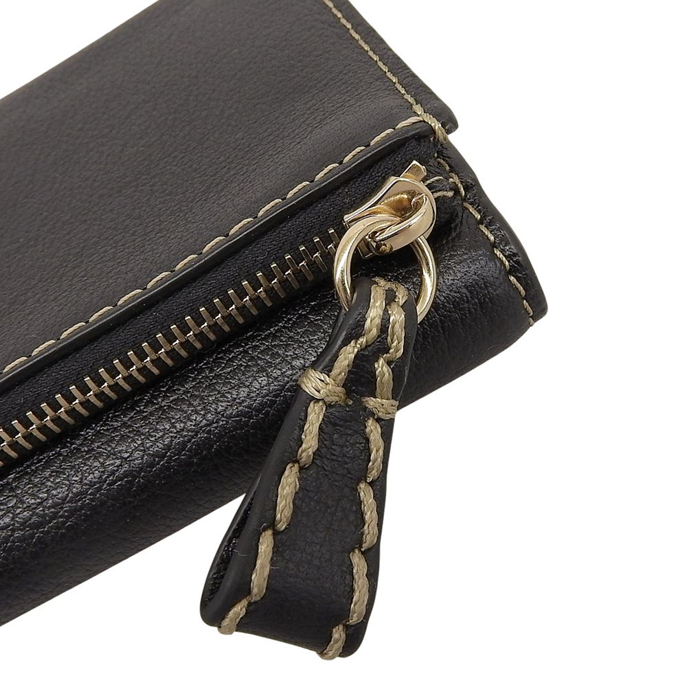 楽天市場】クロエ 長財布 黒 通販の通販 【未使用箱付】クロエの黒