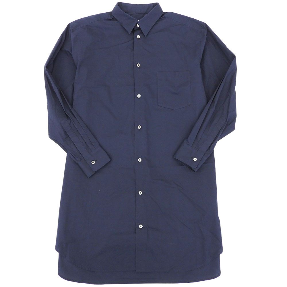 超 チカキサダ Chika Kisada CB-21101 ワンピース 長袖 チュール使い シャツ ロング丈 1 Sサイズ レディース