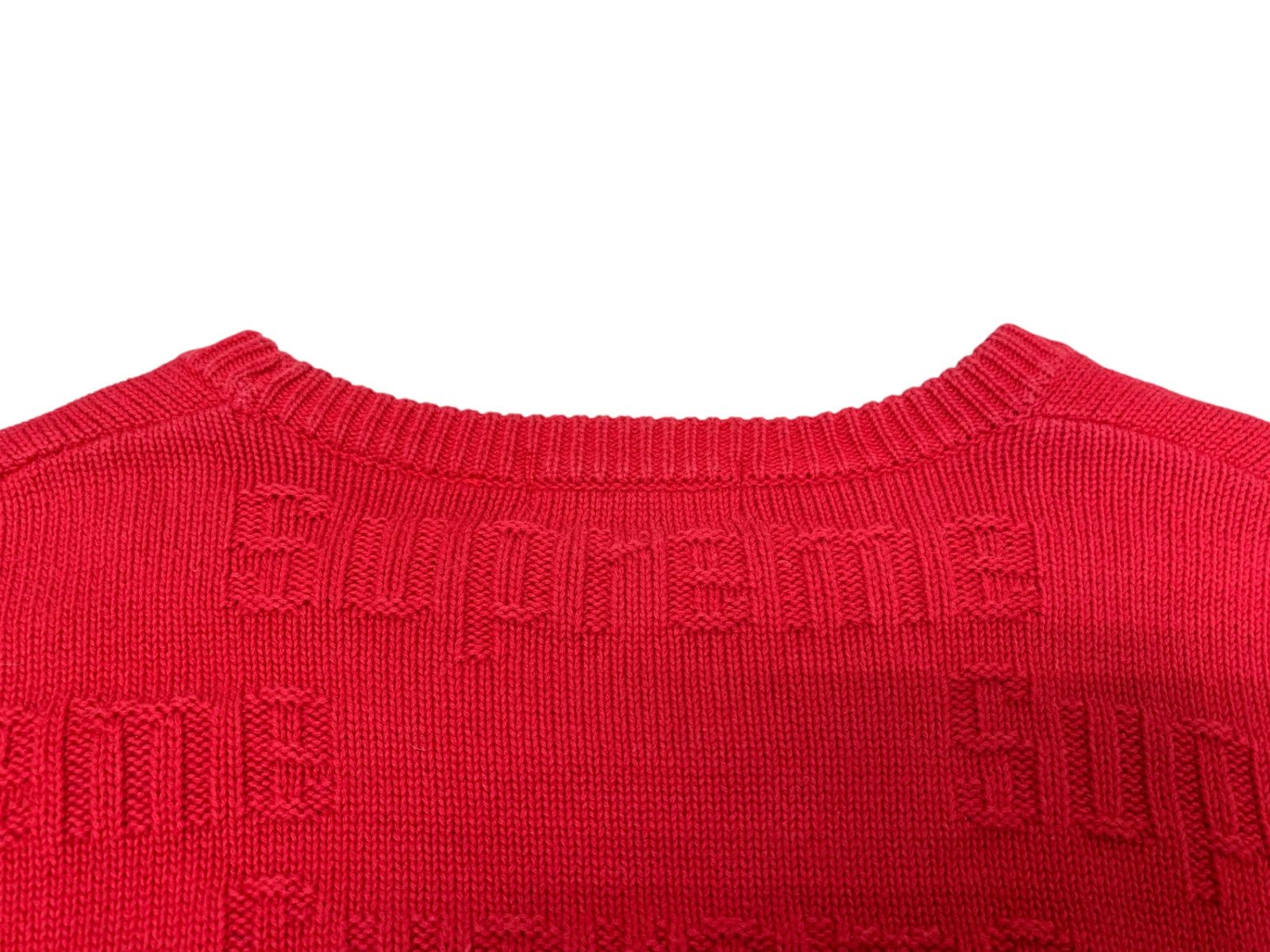 Supreme (シュプリーム) 19AW RAISED LOGO SWEATER レイズドロゴ