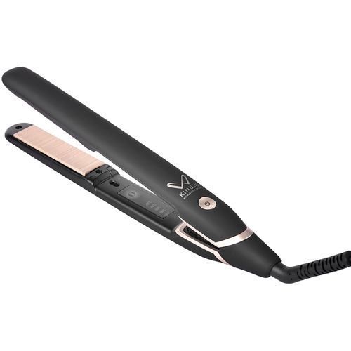 中古品】絹女 DS100BK(ブラック)海外兼用ストレートアイロン KINUJO W 