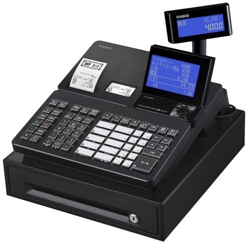 品 SR-S 4000-20 SBK ブラック スマホ連携 レジスター 20部門