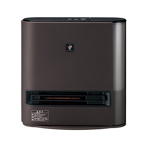 シャープ 加湿 セラミックファンヒーター HX-RK12-T ブラウン 中古美品 中古品】HX-RK12-T(ブラウン系/ダークブラウン) プラズマクラスター
