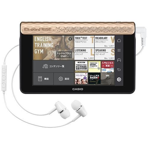 品 XDR-S 1 GD ピンクゴールド EXword RISE 英会話学習機