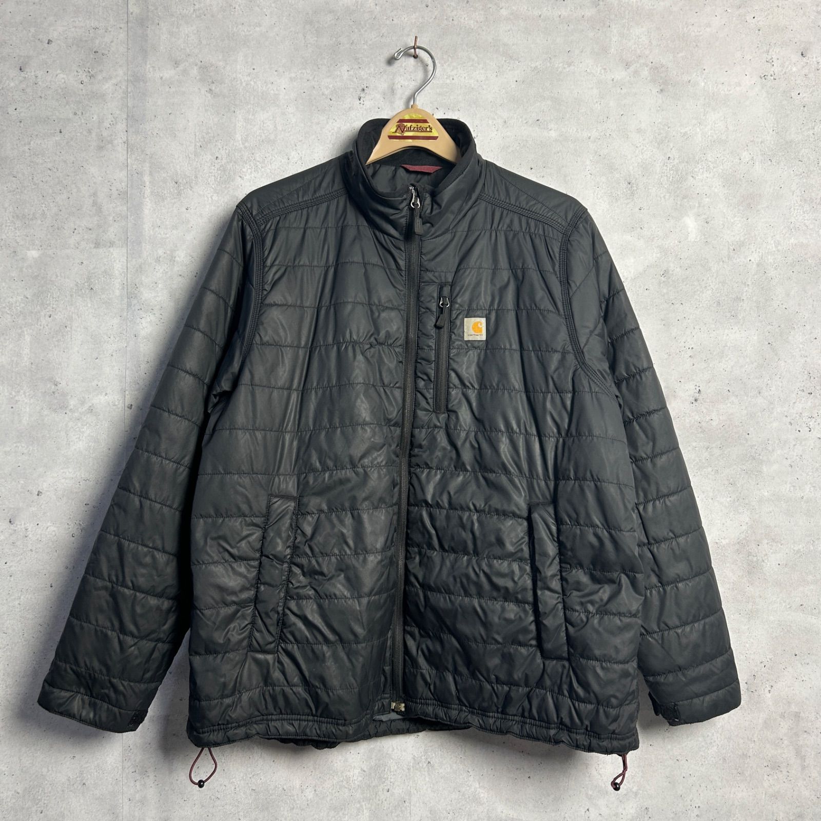 carhartt カーハート Gilliam jacket キルティングジャケット ブラック 古着