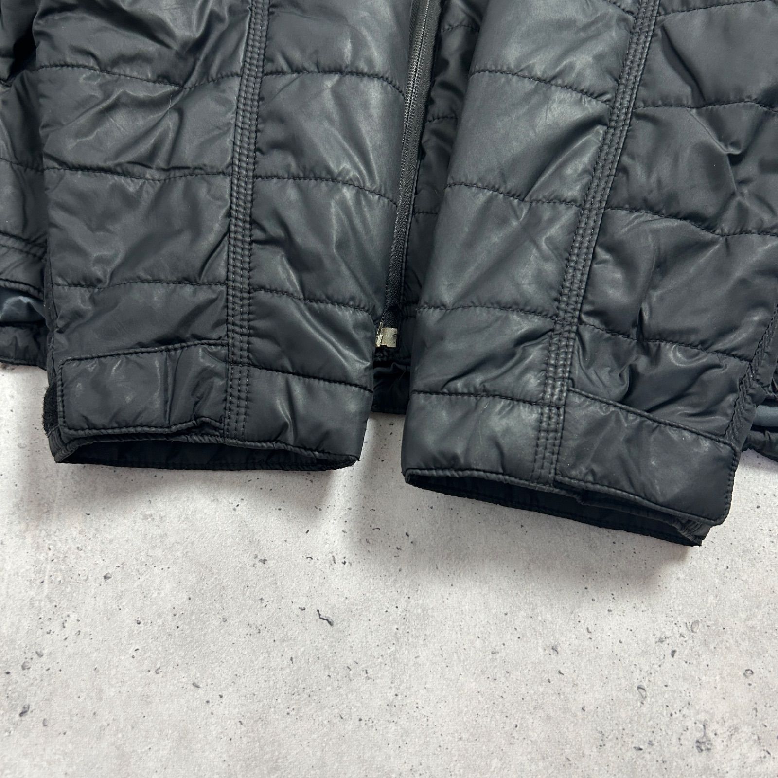 キルティングジャケット ブラック