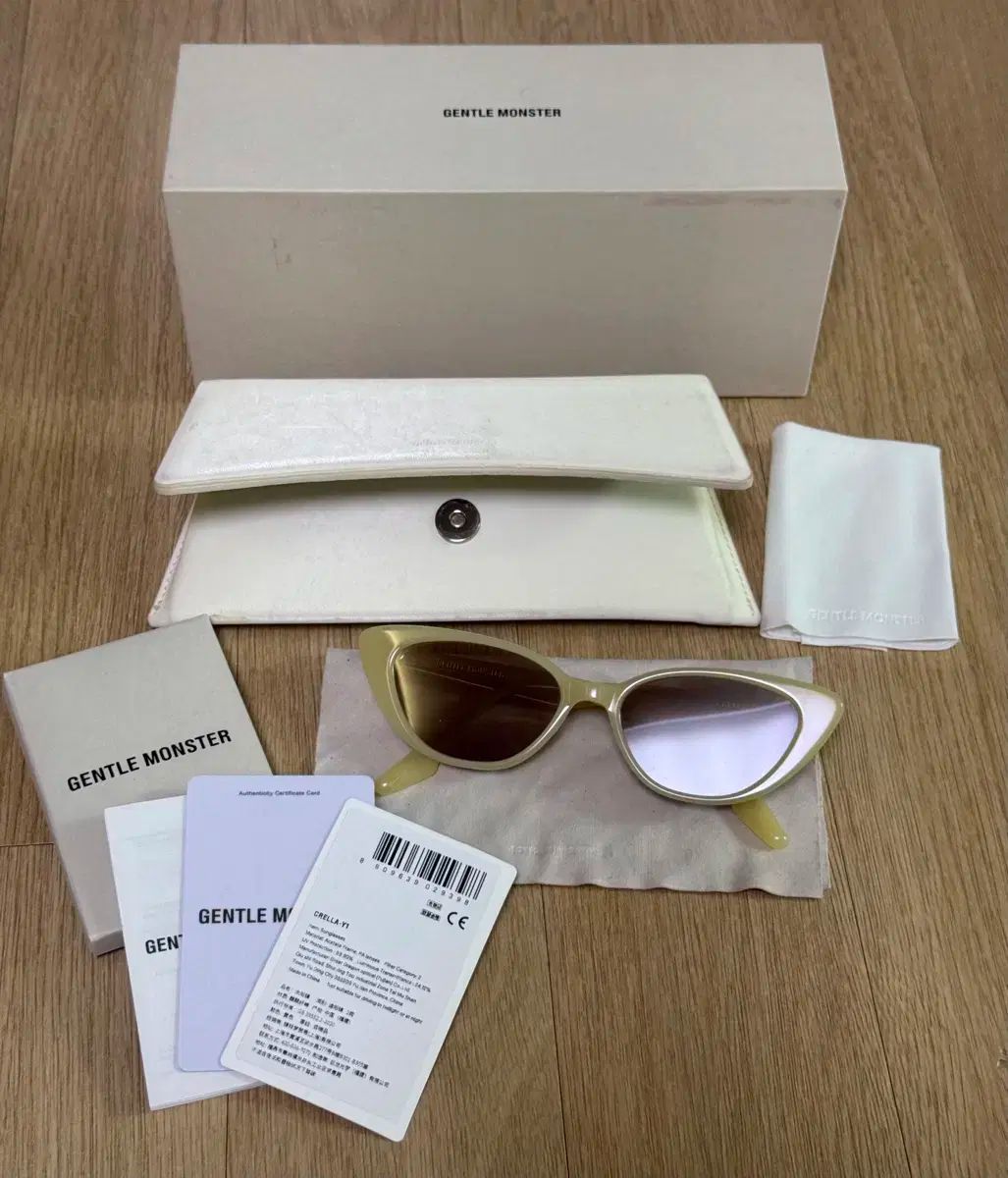 GENTLE MONSTER ジェントルモンスター クレラ Y 1 サングラス イェロー