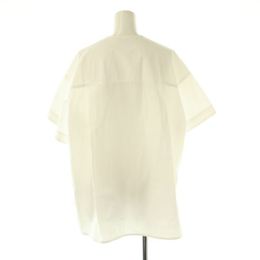 ヨリ yori スカラップ刺繍サマーシャツ 36 オフホワイト /DO □OS