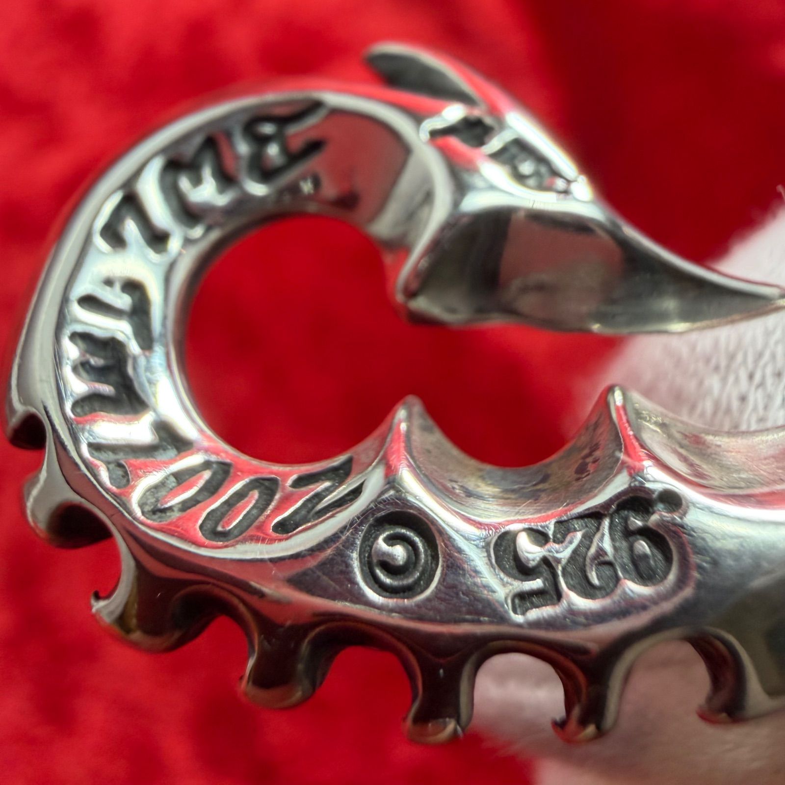  フィッシュフック ミディアムサイズ ペンダントトップ 14 9 g ビルウォールレザー Bill Wall Leather ネックレス アクセサリー