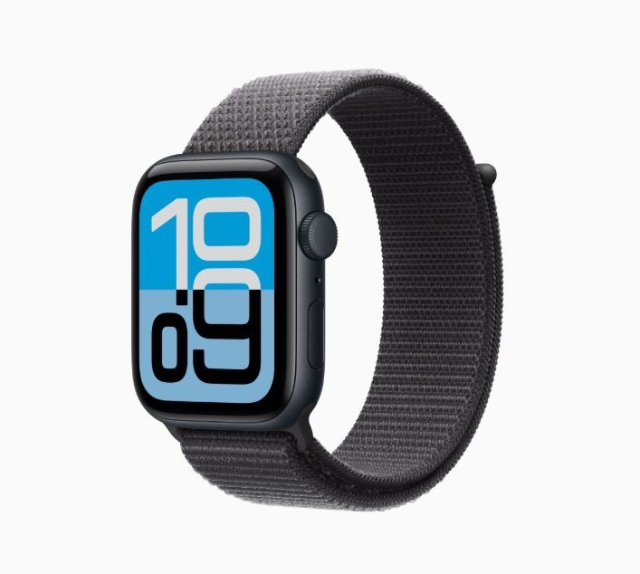 Apple Watch SE 3 GPSモデル 44 mm ミッドナイトアルミニウムケース MEP 34 J A-MFFM 4 FE A