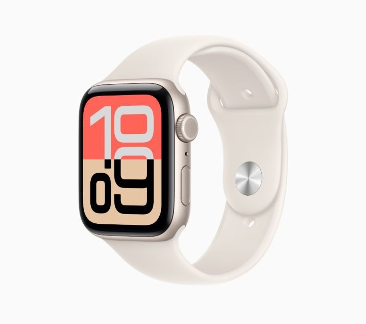 Apple Watch SE 3 GPS Cellularモデル 44mm MEPE4J A スターライトスポーツバンド S M スマートウォッチ