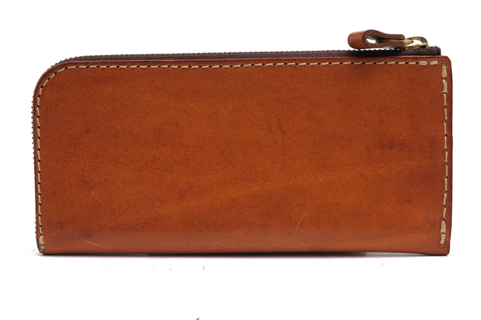 ヘルツ HERZ 長財布 財布 ウォレット メンズ 男性 男性用 レザー 革 本革 ブラウン 茶 WL 3 厚革挟みコバ 小銭入れあり L字ファスナー