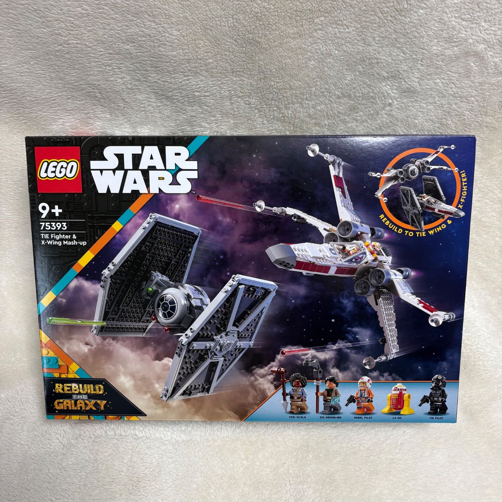 LEGO レゴ 75393 スター ウォーズ Xウイング TIEファイターセット