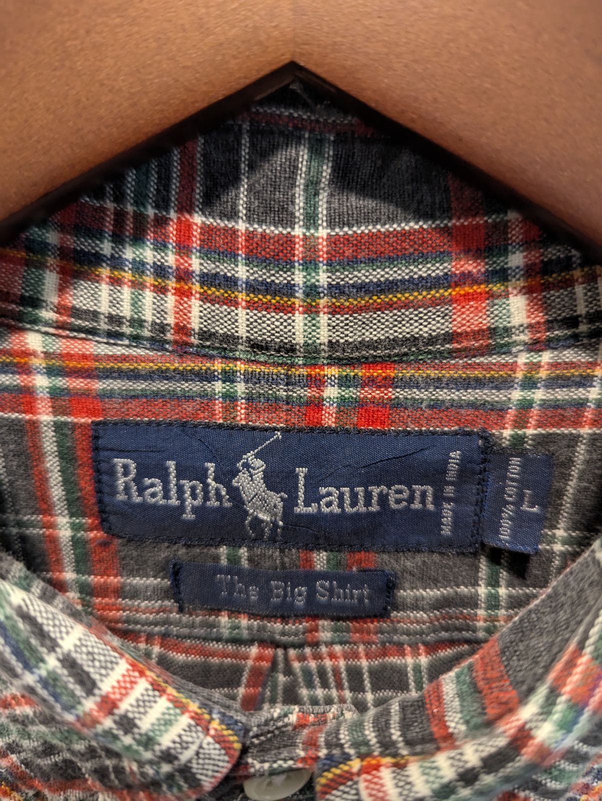 90's Ralph Lauren ラルフローレン シャツ チェック柄