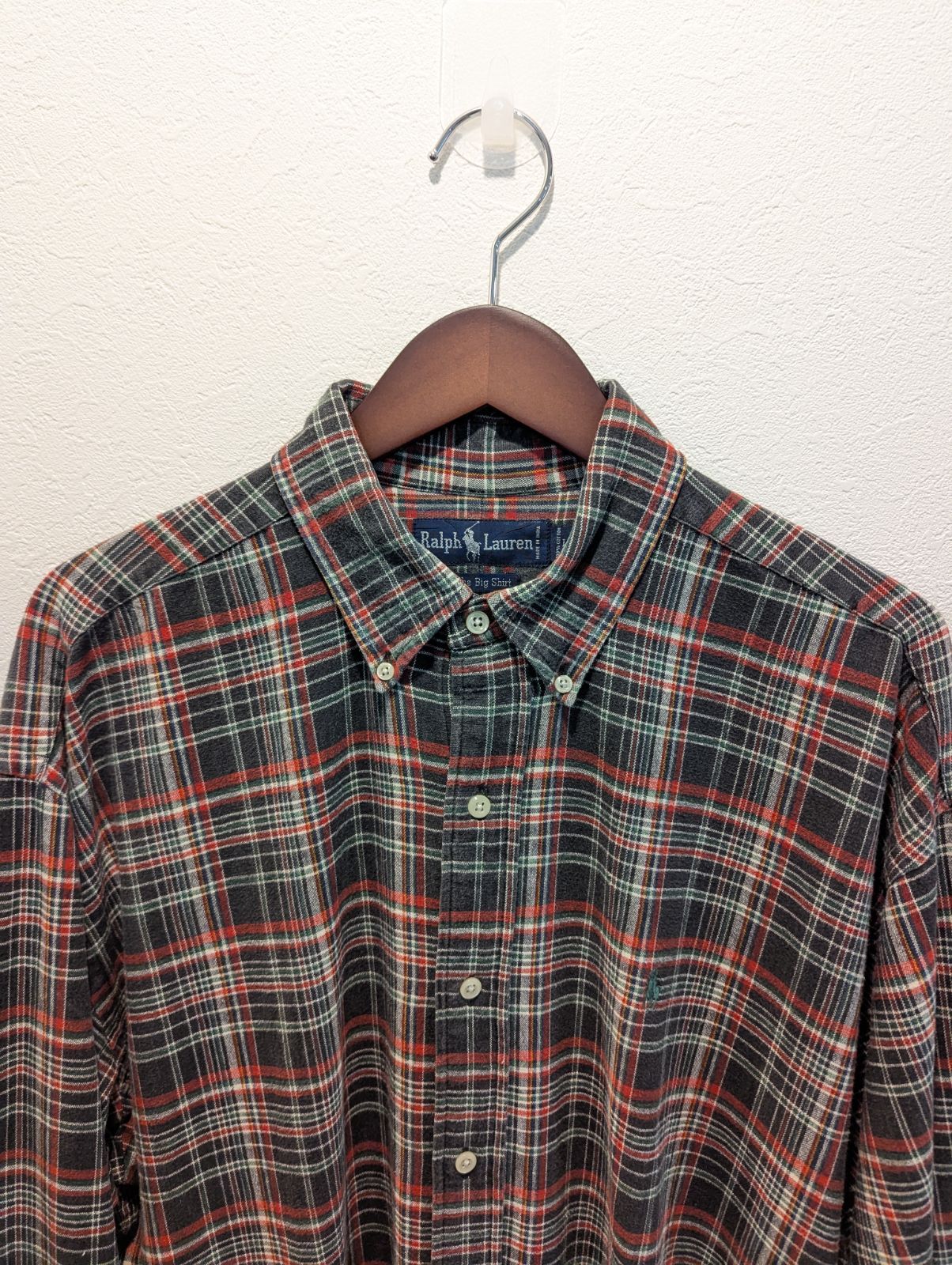 90's Ralph Lauren ラルフローレン シャツ チェック柄