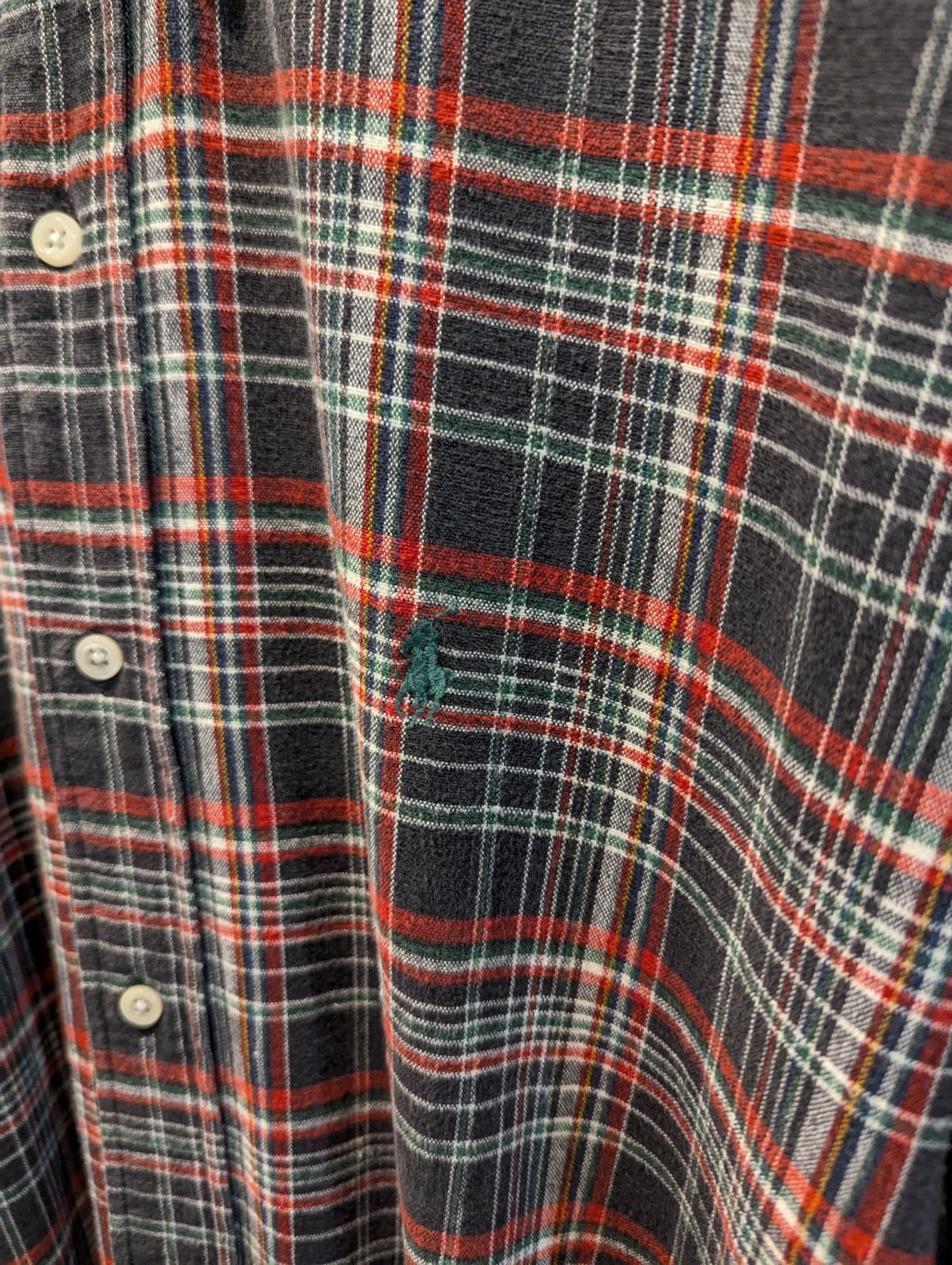 90's Ralph Lauren ラルフローレン シャツ チェック柄