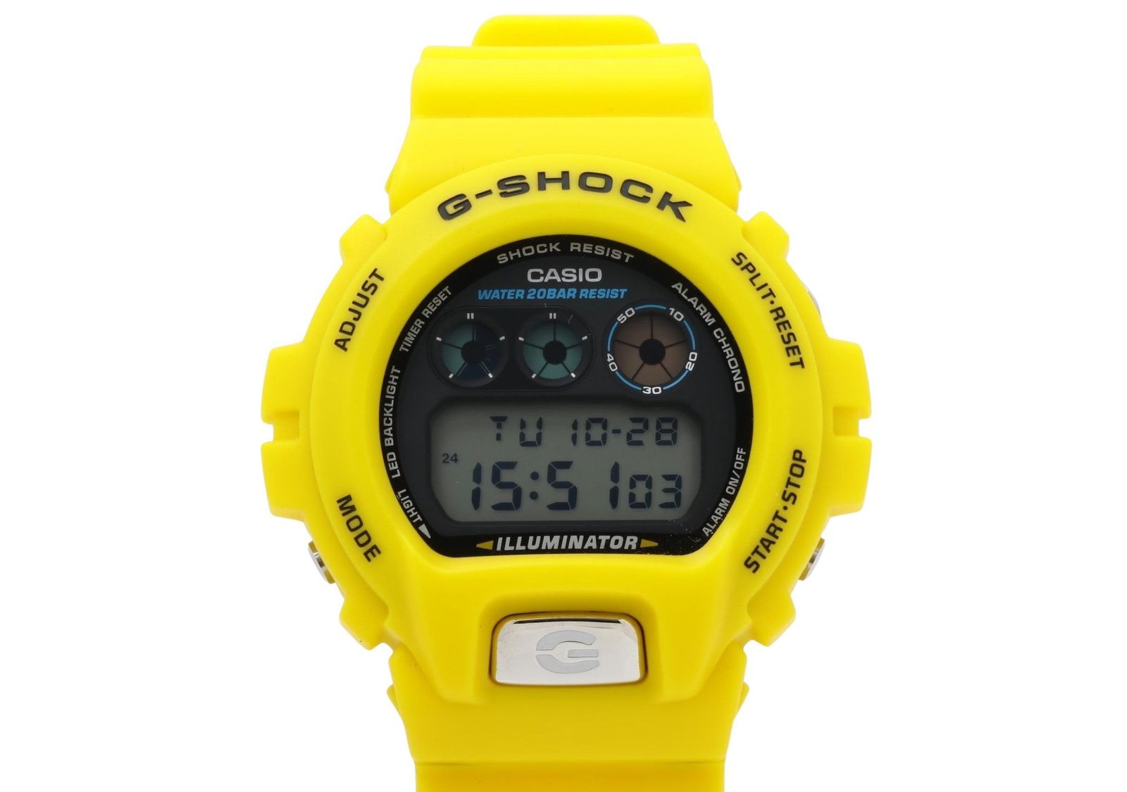 CASIO カシオ 時計 GSHOCK DIGITAL 6900 SERIES DW6900TR9JR イエロー 樹脂 メンズ デジタル