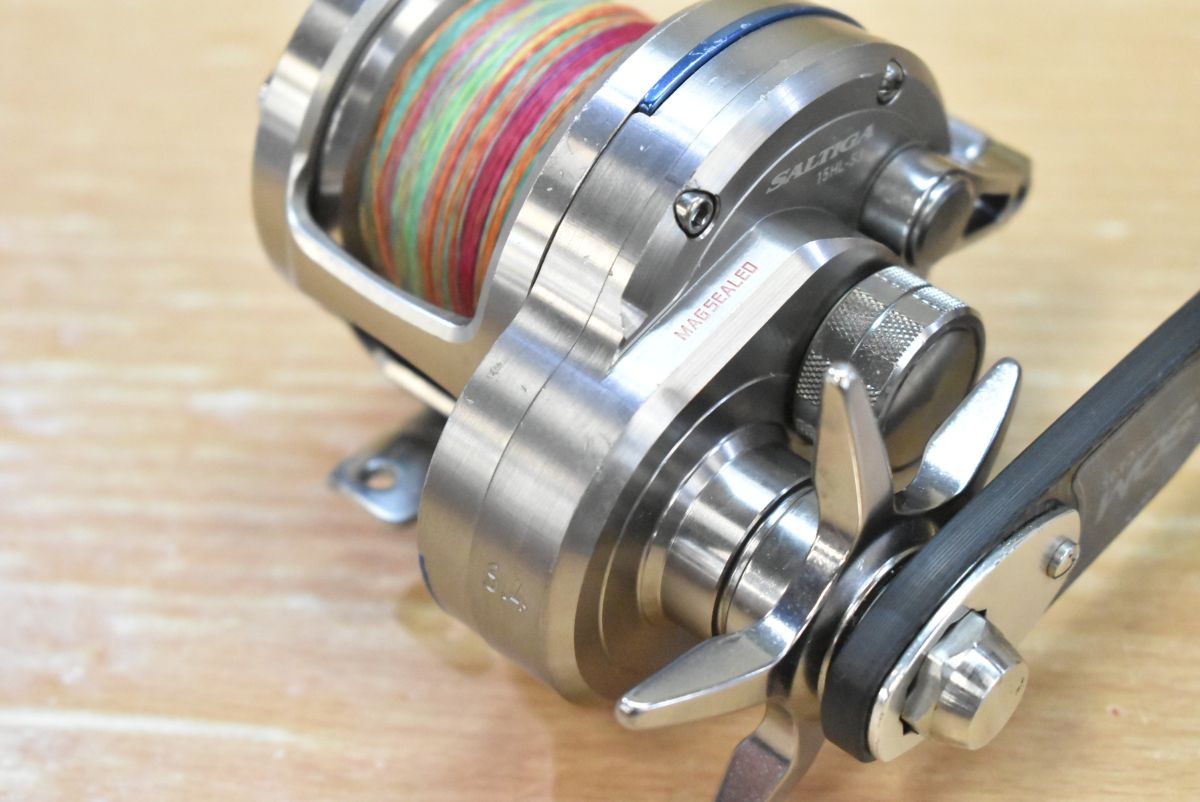 ダイワ ソルティガ 15HL-SJ SOMハンドル付き DAIWA SALTIGA ベイトリール ヒラマサ ブリ カンパチ ジギング 釣り 等に OLIVEOS_COM_TR