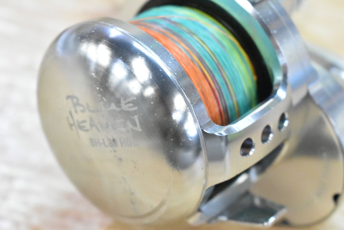 スタジオオーシャンマーク ブルーヘブン BH-L80 Hi L 左 STUDIO OCEAN MARK BLUE HEAVEN ベイトリール オフショア 船釣り