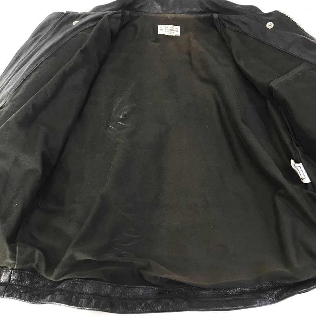 レザージャケット ブラック