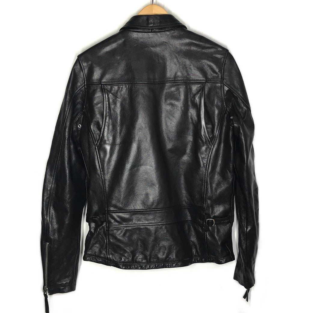 倉吉店 WEST RIDE ウエストライド レザー GOAT SKIN LEATHER SPORTS JACKET レザージャケット ブラック サイズ 40 93