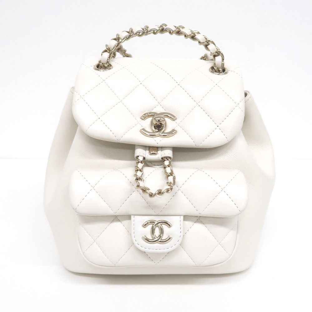 CHANEL シャネル22 マトラッセ リュック デイパック バックパック 美品 IT87541 シャネル リュック・デイパック マトラッセ AS2908 ラムスキン