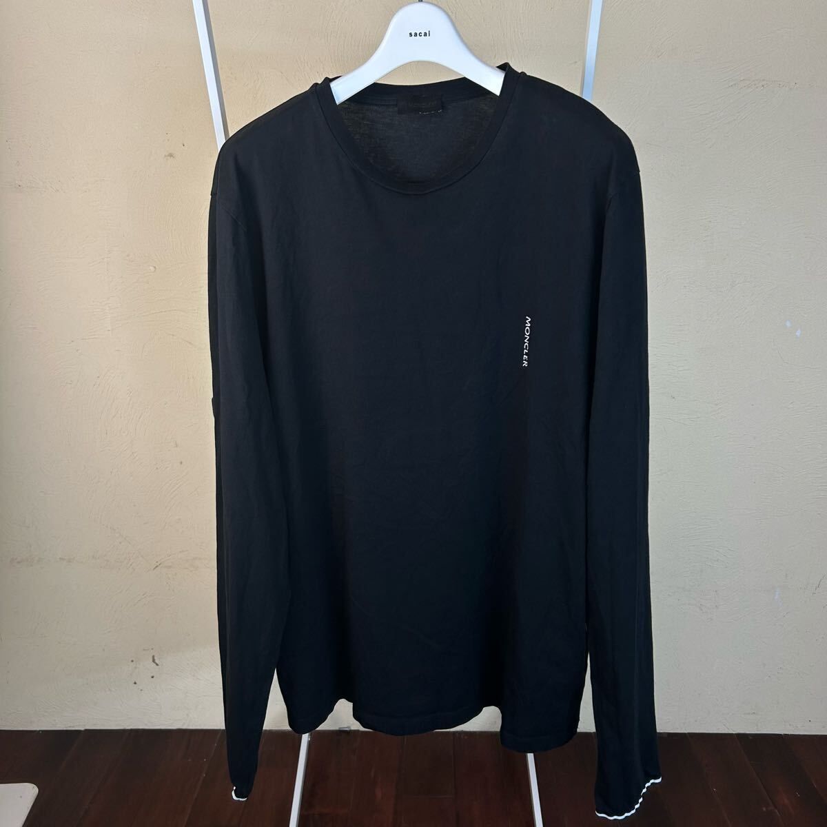 MONCLER モンクレール 長袖TシャツロンT黒XL - メルカリ