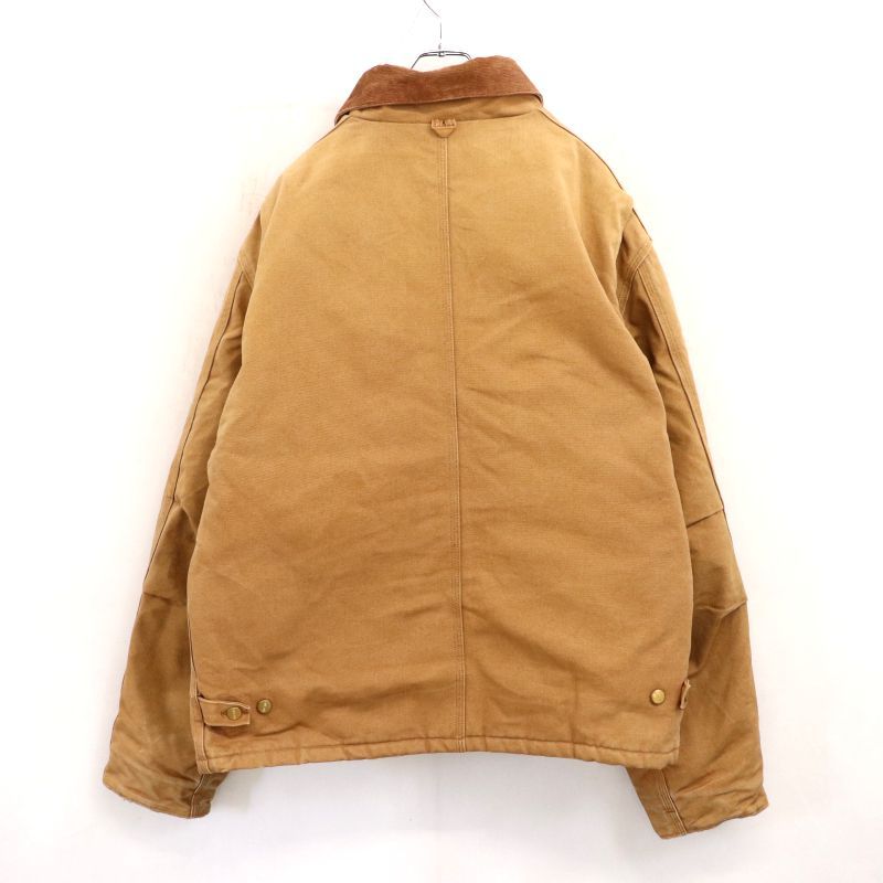00s Carhartt 中綿 BRN トラディショナル ダック ジャケット メンズ XL サイズ相当 ビッグサイズ オーバーサイズ