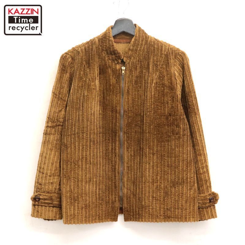 60s 無地 コーデュロイ ジャケット レディース Mサイズ相当