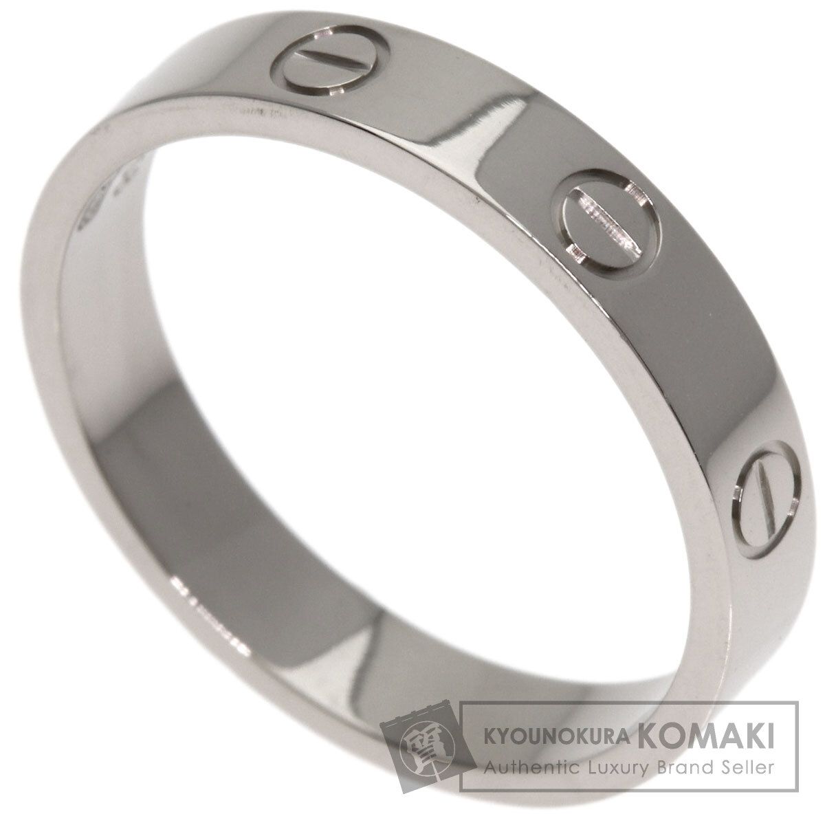 Cartierラブリング58 K18 WG CARTIER カルティエ ミニ ラブリング #58 リング・指輪 K18WG