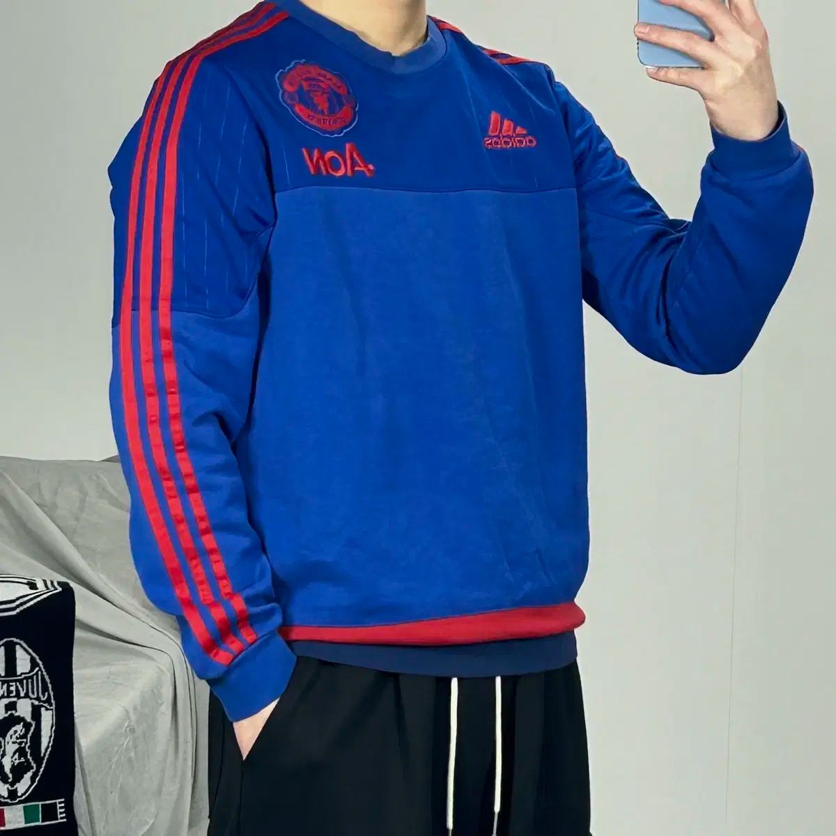 アディダス 15-16 マンチェスター ユナイテッド ジャージ スウェット