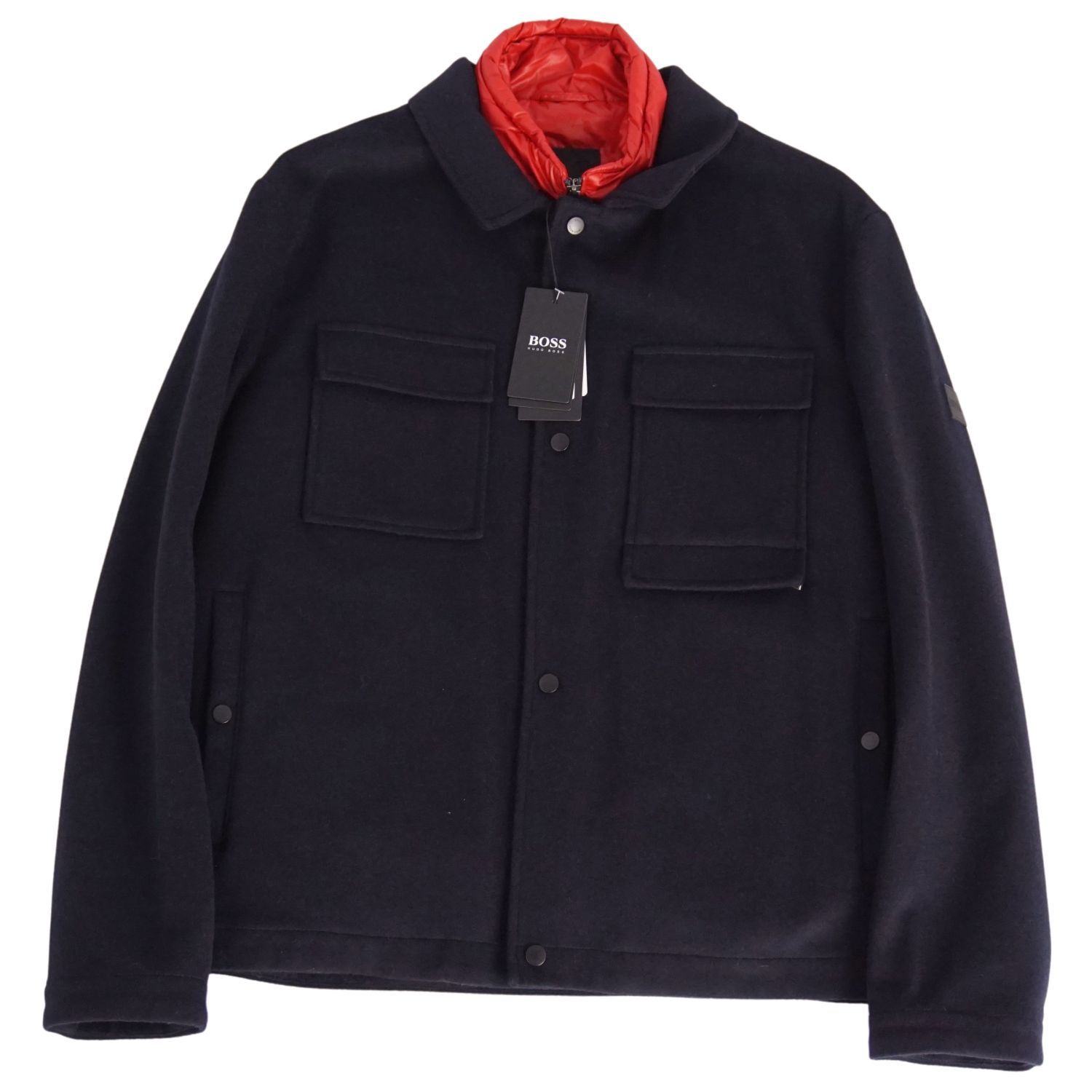 ヒューゴボス HUGO BOSS コート 中綿入りライナー付き ウール