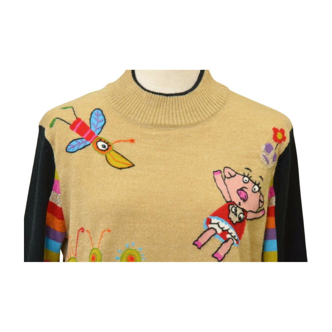 アルベロベロ⭐️長袖ニットセーター アルベロベロ ALBEROBELLO COCHONNET ニット 長袖 ベージュ 422167