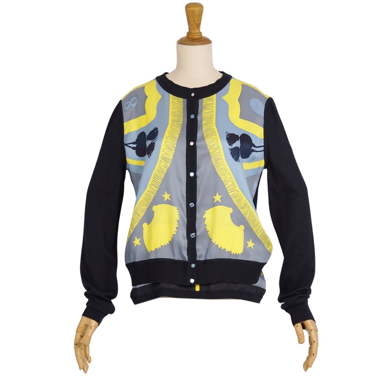 極美品 エルメス HERMES アンサンブル 21SS ニット カーディガン